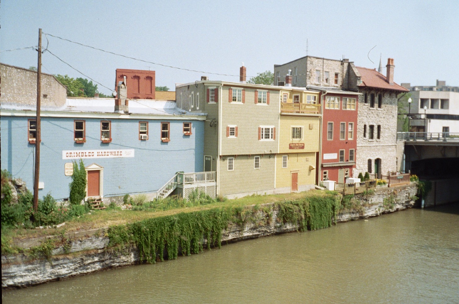 Stores along the Erie Canal